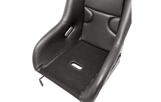 Sports seat 'RR' - Black Artificial leather - Fixed polyester backrest, Image 8