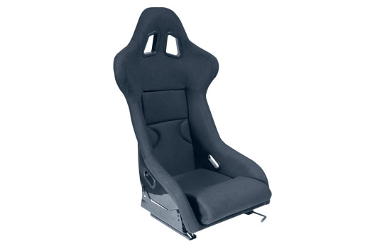 Sports seat 'RR' - Black - Fixed polyester backrest