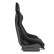 Sports seat 'RR' - Black - Fixed polyester backrest, Thumbnail 4