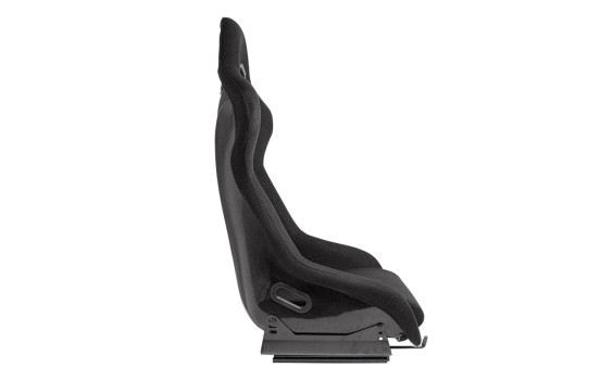 Sports seat 'RR' - Black - Fixed polyester backrest, Image 4