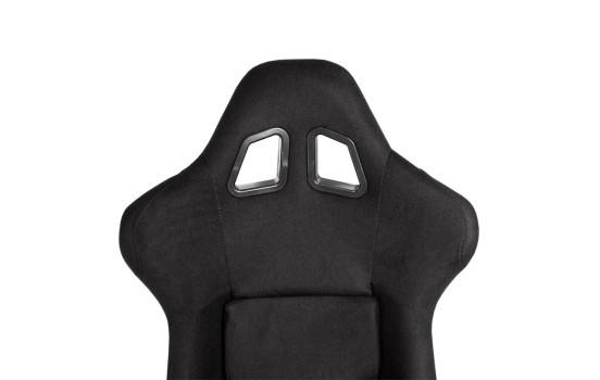 Sports seat 'RR' - Black - Fixed polyester backrest, Image 5