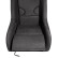 Sports seat 'RR' - Black - Fixed polyester backrest, Thumbnail 6