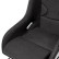 Sports seat 'RR' - Black - Fixed polyester backrest, Thumbnail 7