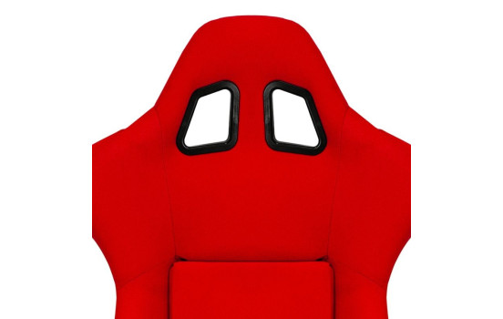 Sports seat 'RR' - Red - Fixed polyester backrest, Image 8