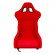 Sports seat 'RR' - Red - Fixed polyester backrest, Thumbnail 3