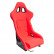 Sports seat 'RR' - Red - Fixed polyester backrest