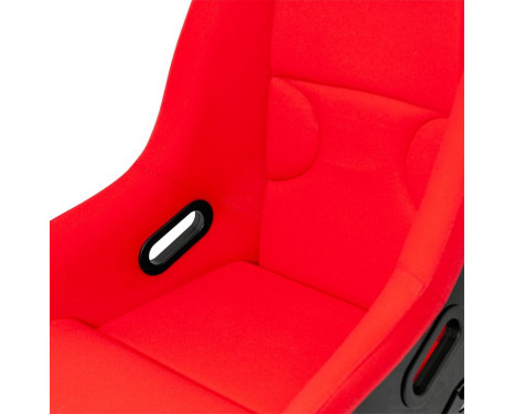 Sports seat 'RR' - Red - Fixed polyester backrest, Image 5