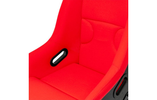 Sports seat 'RR' - Red - Fixed polyester backrest, Image 5