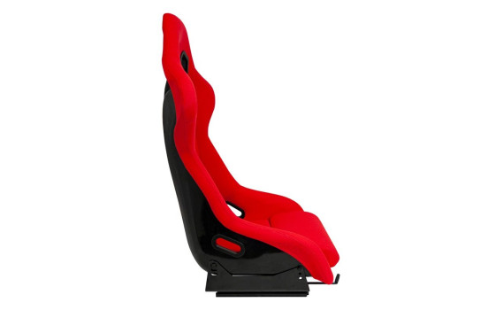Sports seat 'RR' - Red - Fixed polyester backrest, Image 4