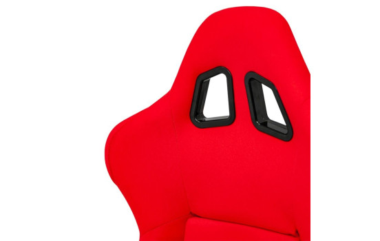 Sports seat 'RR' - Red - Fixed polyester backrest, Image 6