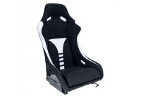 Sports seat 'RT' - Black/Grey - Fixed polyester backrest