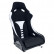 Sports seat 'RT' - Black/Grey - Fixed polyester backrest