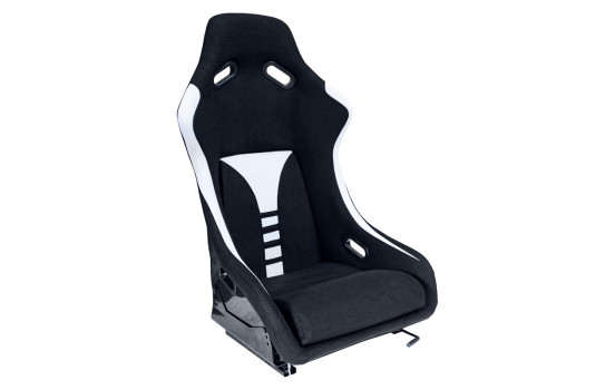 Sports seat 'RT' - Black/Grey - Fixed polyester backrest