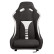 Sports seat 'RT' - Black/Grey - Fixed polyester backrest, Thumbnail 3