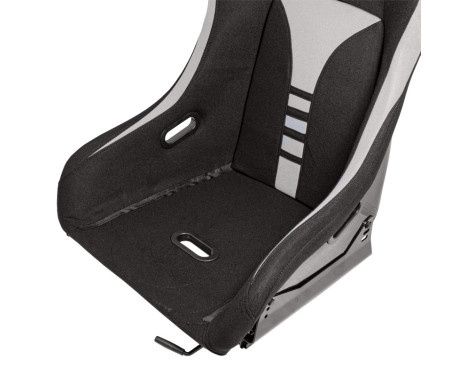 Sports seat 'RT' - Black/Grey - Fixed polyester backrest, Image 8