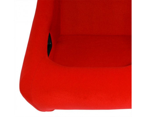 Sports seat 'Zandvoort' - Red - Fixed backrest - incl. slides, Image 5