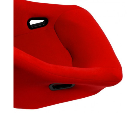 Sports seat 'Zandvoort' - Red - Fixed backrest - incl. slides, Image 8