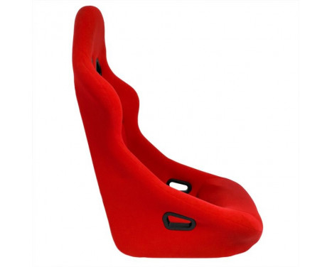 Sports seat 'Zandvoort' - Red - Fixed backrest - incl. slides, Image 4