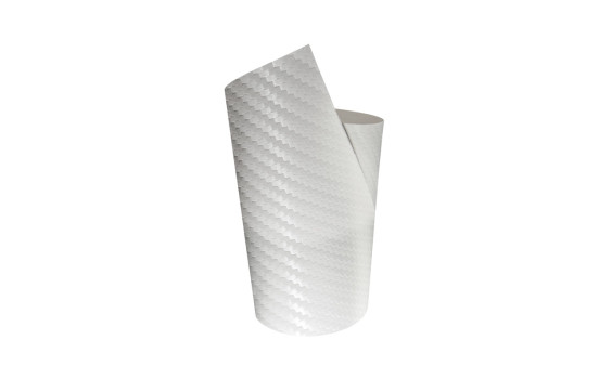 Foliatec Cockpit Design foil Ultra Carbon white-structured 61x40cm, Image 2