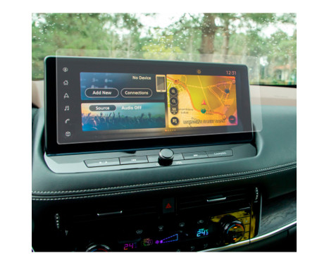 Simoni Racing Super Transparent Protective Film for Car Screens - 30x22cm