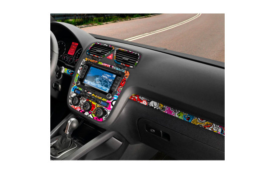 Stickerbomb Foil - Graffiti design 2 - Roll 60x200cm - self-adhesive, Image 5