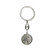 Stainless steel key ring - 'St.Christopher' & 'John Paul II' (Silver colored), Thumbnail 2