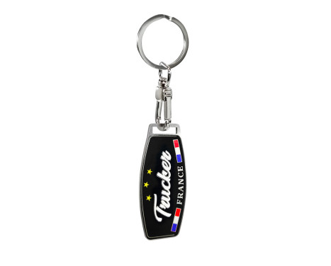 Stainless steel key ring - Trucker/France