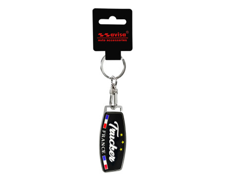 Stainless steel key ring - Trucker/France, Image 3