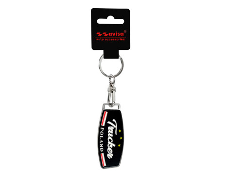 Stainless steel key ring - Trucker/Poland, Image 3