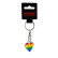 Stainless steel keychain - 'Heart' Rainbow, Thumbnail 2