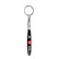 Stainless steel keyring - 'Blood Type' A RH+