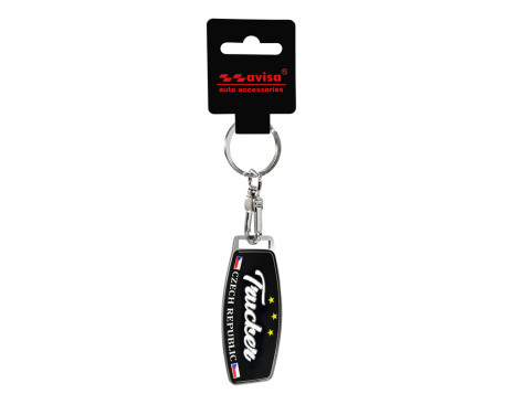 Stainless Steel Keyring - Trucker/Czech Republic, Image 3