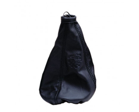 Simoni Racing Gear Shift Cover Cuffia Universal Black Leather