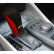 Simoni Racing Gear Shift Knob Cover - Black/Red + SR Logo, Thumbnail 2