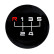 Simoni Racing Gear Shift Knob Rev - Black Leather + 3 Shift Patterns, Thumbnail 2