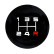 Simoni Racing Gear Shift Knob Rev - Black Leather + 3 Shift Patterns, Thumbnail 3