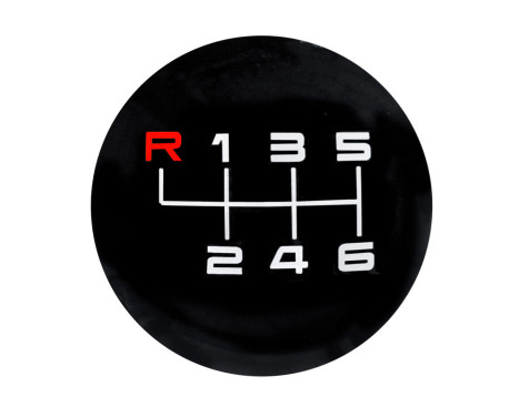 Simoni Racing Gear Shift Knob Rev - Black Leather + 3 Shift Patterns, Image 4