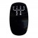 Simoni Racing Gear Shift Knob Skin - Aluminium/Black Leather + 3 Shift Patterns, Thumbnail 3