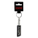 Stainless steel key ring - 'Quattro' Black, Thumbnail 2