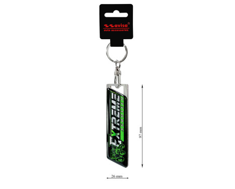 Stainless steel key ring - Extreme Agrotech 3D, Image 3