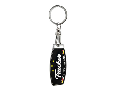 Stainless steel key ring - Trucker/Deutschland