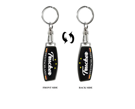 Stainless steel key ring - Trucker/Deutschland, Image 5