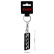 Stainless steel keyring - 'Motorsport' Black, Thumbnail 3