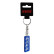 Stainless steel keyring - 'Motorsport' Blue, Thumbnail 2