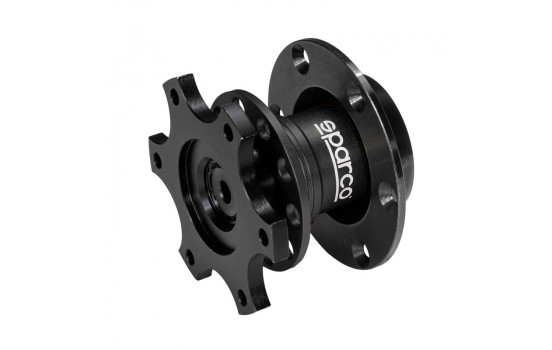 Sparco Quick Release steering hub - Black - 6x70mm