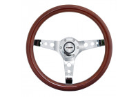 Simoni Racing Sport steering wheel Arnoux 350mm - Real Wood