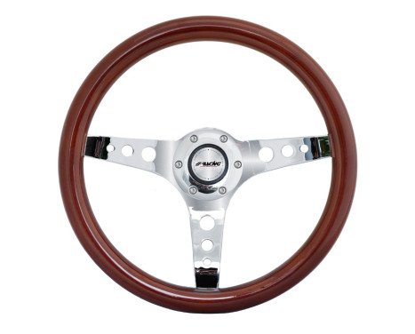 Simoni Racing Sport steering wheel Arnoux 350mm - Real Wood