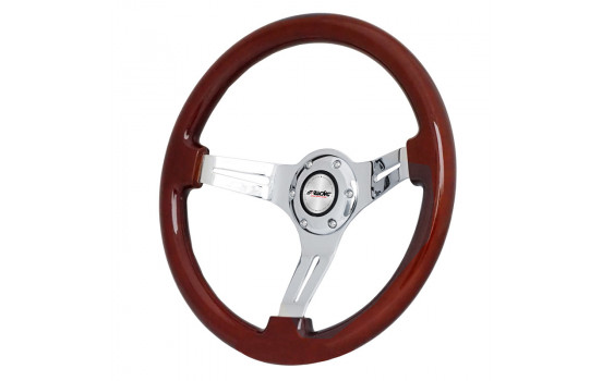 Simoni Racing Sport steering wheel Didier 350mm - Real Wood - Deep Dish 6cm