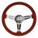 Simoni Racing Sport Steering Wheel Dijon 330mm - Real Wood, Thumbnail 2