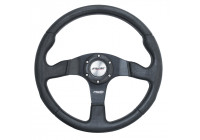 Simoni Racing Sport steering wheel Match 350mm - Black PU
